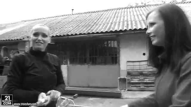 Passionate Lesbian Dominance Captured Exquisitely in Monochrome