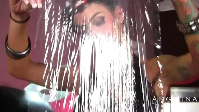 Sizzling Lesbian Duo Angelina & Nicki Engage in Steamy BDSM Playtime