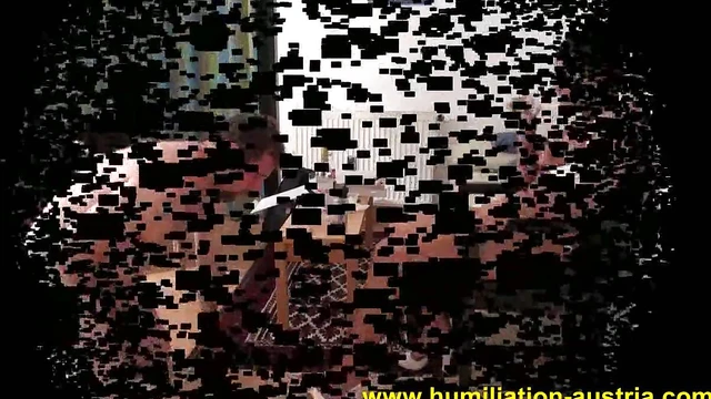 Laughing Mistress Humiliates Submissive Man's Cock With Ease