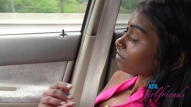 Sizzling Brunette Ebony Gets Fucked Hard from Behind by Loving Partner