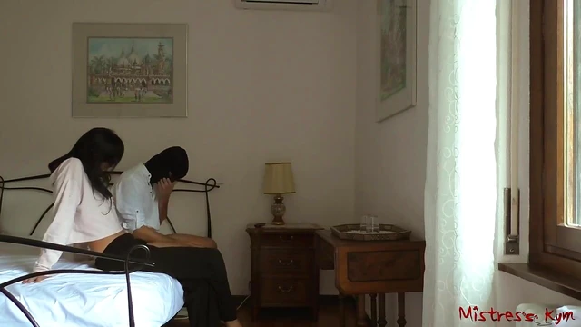 Neglected Sub Licking Mistress's Feet Until She Commands Attention