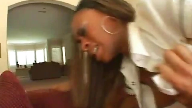 Ravishing Ebony Goddess Takes Hard Cock Riding Sessions Like A Champ