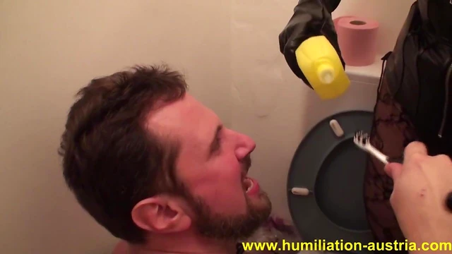 Submissive Girl Humiliated by Forced Toilet Play and Extreme Punishment