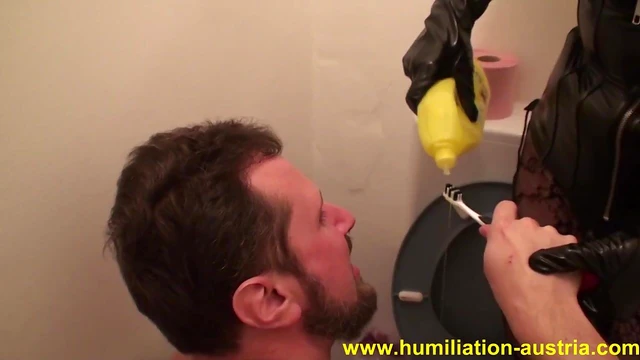 Submissive Girl Humiliated by Forced Toilet Play and Extreme Punishment