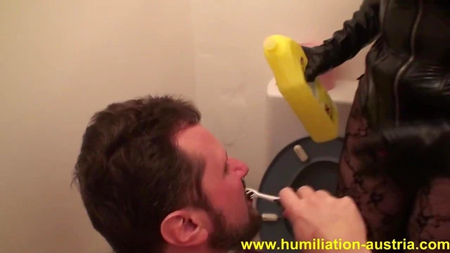 Submissive Girl Humiliated by Forced Toilet Play and Extreme Punishment