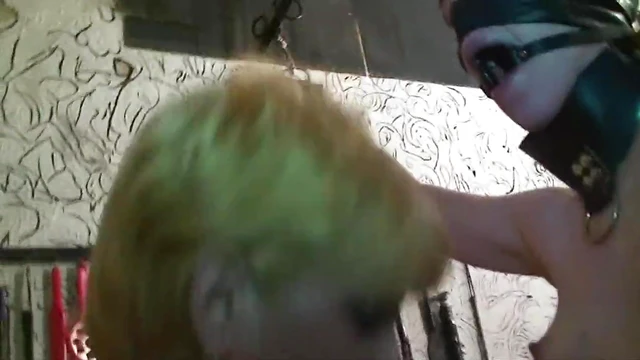 Ugly BDSM Submissive Takes Extreme Bondage Pain with Pleasure Groans