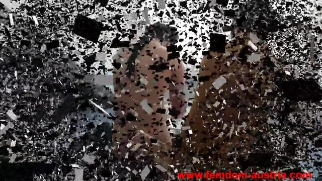 Ebony Mistress Trains Her Cleaning Sub's Obedient Skills Hard