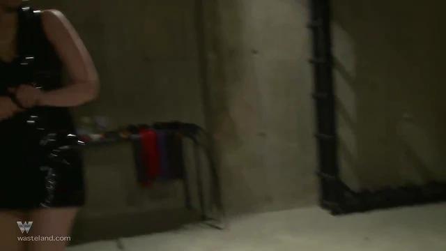 Submissive Brunette Endures Rough Pinching Before Dildo Fuck Fest