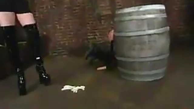 Clothespinned Guy Endures Anal Play Under Princess Kali’s Dominant Strapon