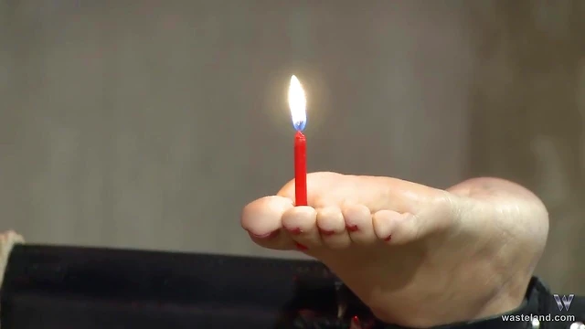 Busty Brunette Bound and Pleasured With Hot Wax and Extreme Pussy Play