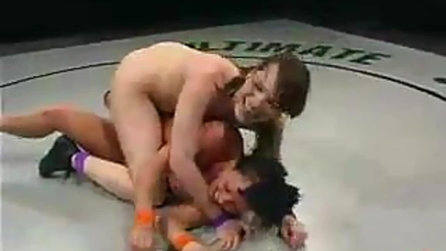 Sizzling Dana & Julie Wrestle Naked Before Hot Tatami Mat Fuck Showdown