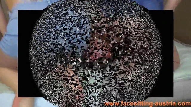 Double Blonde Jeans Babe Takes Control With Seductive Facesitting Act