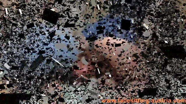 Double Blonde Jeans Babe Takes Control With Seductive Facesitting Act