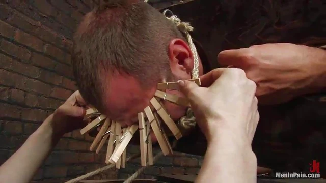 Redhead Vixen Claire Adams Dominates Bonded Guy During Hot Pegging Scene