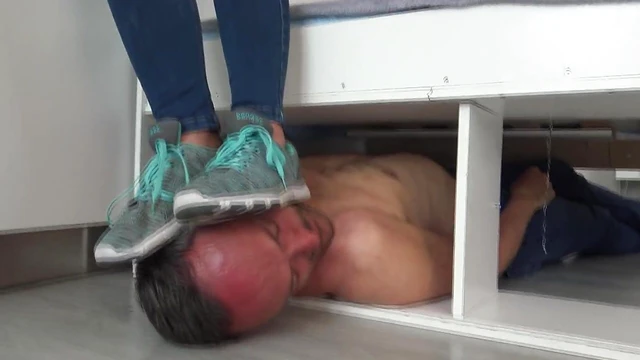 Sneaker Head Jumps Over Girl's Body for Hardcore Sex Adventure