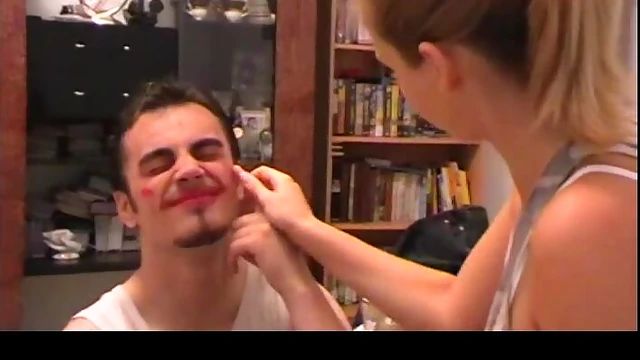 Melody Humiliates Sissy Richie With Harsh Commands And Rough Play