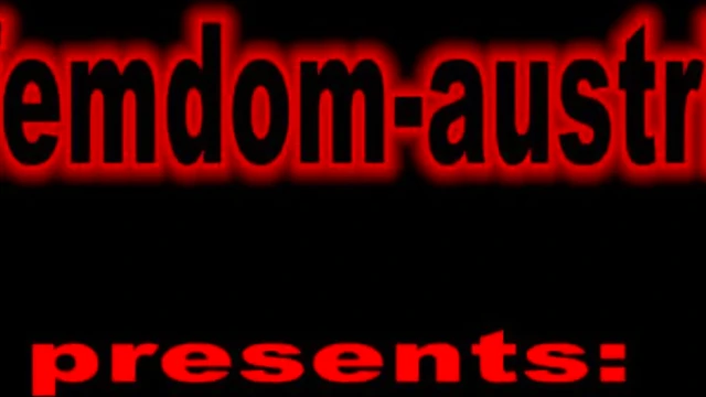 Blonde Mistress Dominates Her Slave With Strap-On In Dungeon Depths