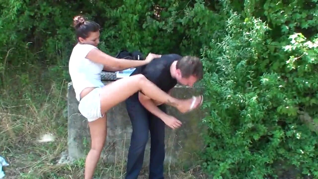 Balkan Teen Kicks Joschi Before Hot Anal Fuck Adventure Begins