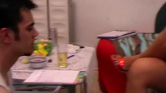 Sexy MILF Bianca Seduces Richie With Her Spit-Filled Kisses and Touches