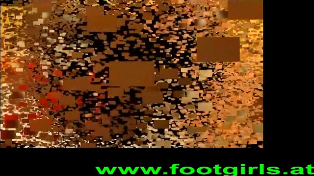 Feet Worship Goddess Dominates Submissive Slave With Seductive Soles