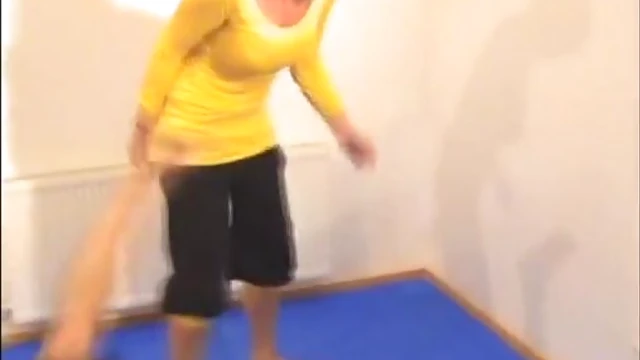 Amateur Femdom Mistress Dominates Submissive Guy in Hot BDSM Scene