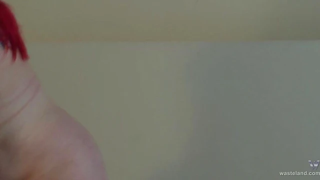 Sizzling Redheaded Beauty Gives Her Friend Hot Spanking Action