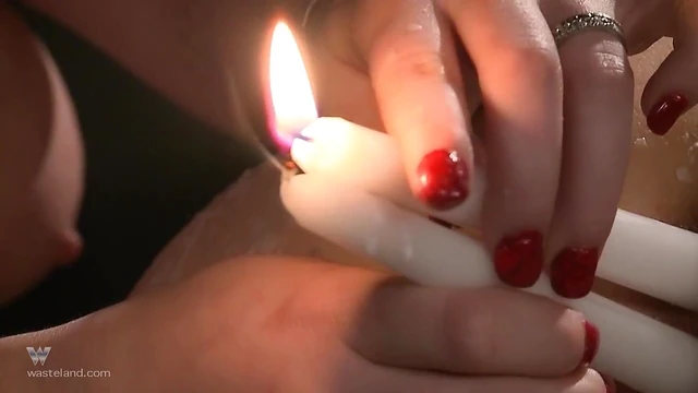 Screaming Blonde Submits As Dominant Mistress Uses Candles For Extreme Pleasure