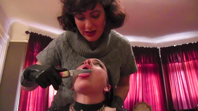 Submissive Slave Girl Pleasures Master Before BDSM Bondage Showdown