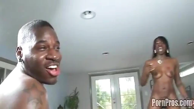 Voluptuous Ebony Beauties Take Turns Pleasing Thick Black Shaft Delightfully