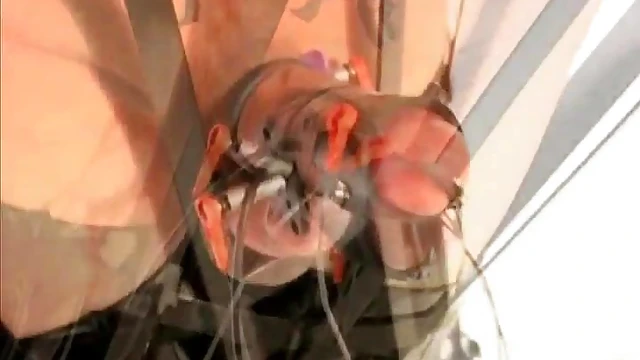 Mistress Dominates Sexy Man's Muscular Body While He's Bound Tight