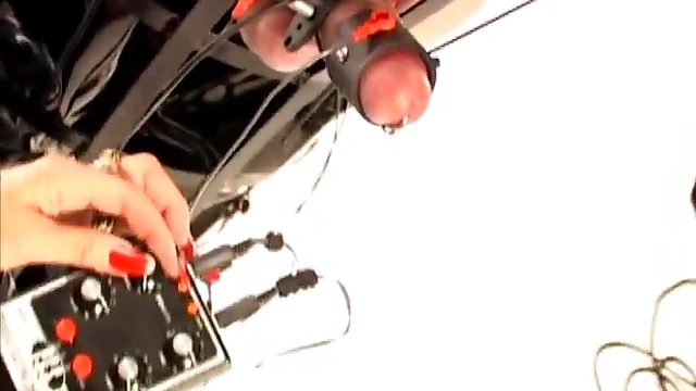 Mistress Dominates Sexy Man's Muscular Body While He's Bound Tight