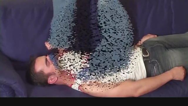 Sizzling Stockings Sniffed and Sexually Teased by Desperate Maniac