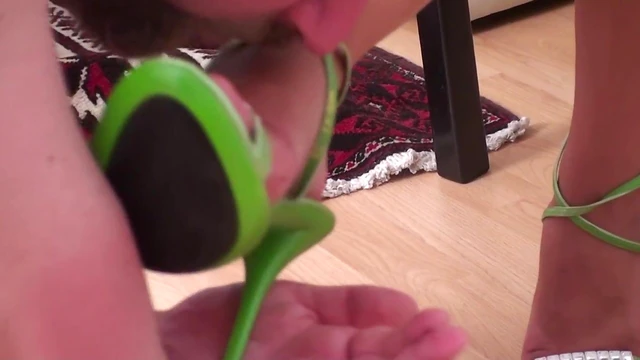 Gypsy Teen Dominates Shoe Slave Joschi With Seductive Punishment Play