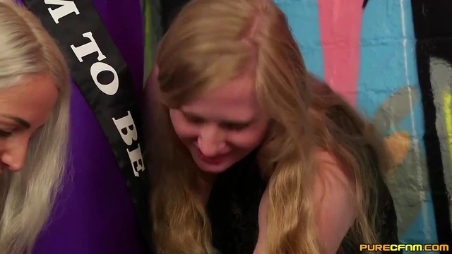 Dude Tied Up & Pleasured By Kinky Chicks - Princess Eve Dominates Him Thoroughly