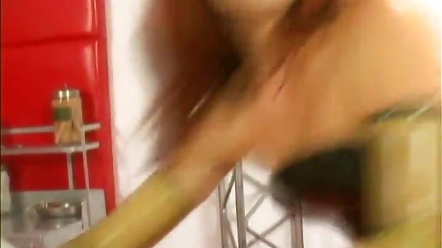 Masked Lesbians in Leather Engage in Kinky Sex Games Together