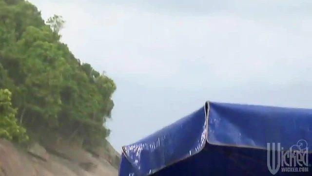 Hot Brazilian Babe Marcella Moraes Takes It Up The Ass On A Beach