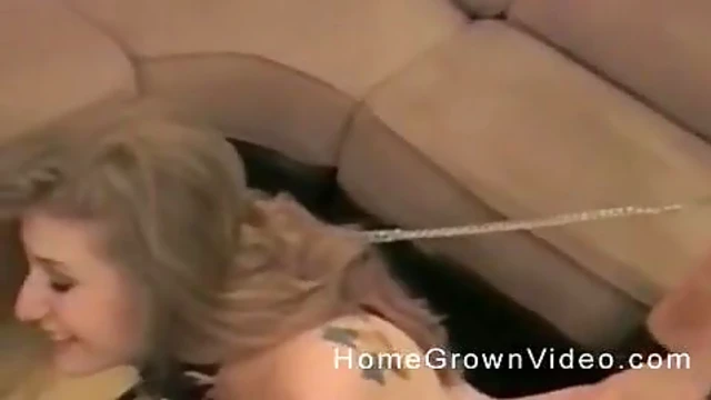 Naughty Sex Slave Submits to Kinky Lesbian BDSM Pleasures