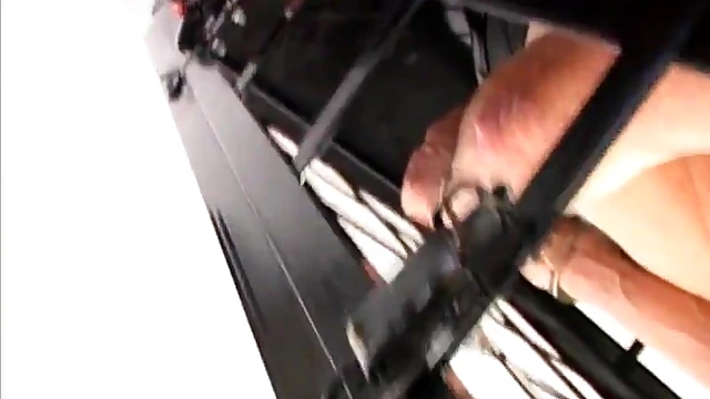 Dominant Mistress Roughly Humiliates Submissive Slaves in BDSM Ritual