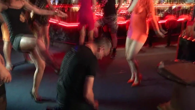 Disco Kick Pig Parties Hard With Wild Sex Orgies In The Club