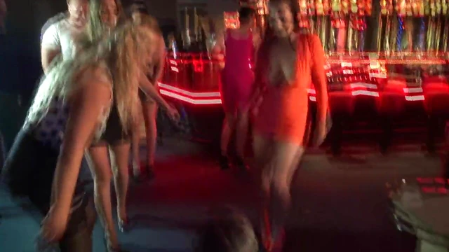 Disco Kick Pig Parties Hard With Wild Sex Orgies In The Club