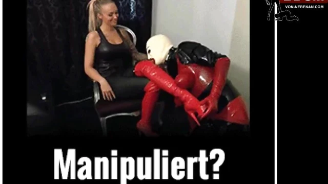 German Teen Gives Hot Footjob In Nylons Before Cumming Sensually