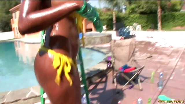 Oily Fat Black Ass Fucked Hard By Long Thick Boner