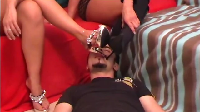 Milf Mistress Commands Slave To Clean Shoes And Worship Them