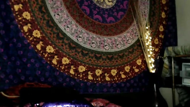 Dark Angel Cumming For Viewers While Blowing White Cock Deeply