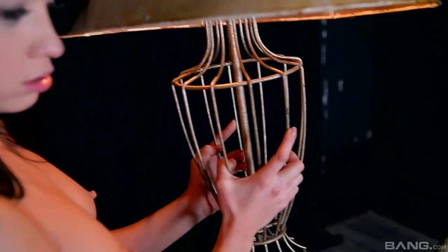 Mature Mistress Dominates Teen Babe in Lesbian Femdom Fantasy Scene