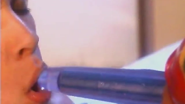 Sizzling Officer Anna Mills Shows Her Skills In Tight Leather Gear