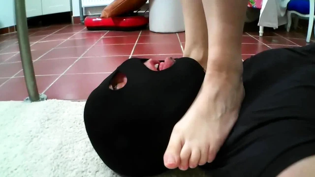 Domme's Boots Crush Slave Energetically While He Begs For More Pain