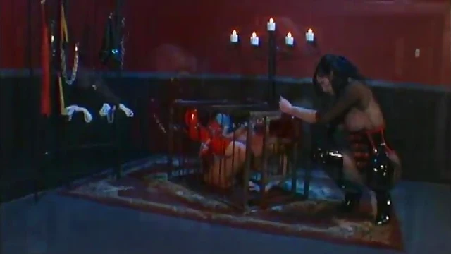 Lesbian Duo Ariel X & Anastasia Pierce Lick Each Other in Hot BDSM Showdown