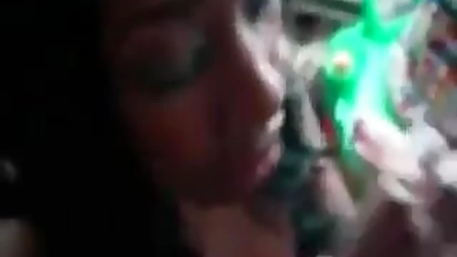 Hot Black Babe Receives Facial Cumming in Homemade Video Close-Up