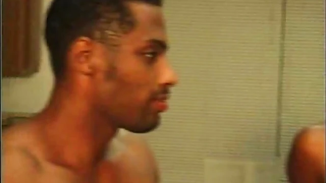 Dee's Bootylicious Body Tempts Chocolate Guys for Simultaneous Naildown Action